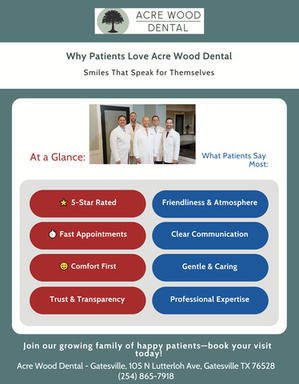 Why Patients Love Acre Wood Dental – Gatesville.jp